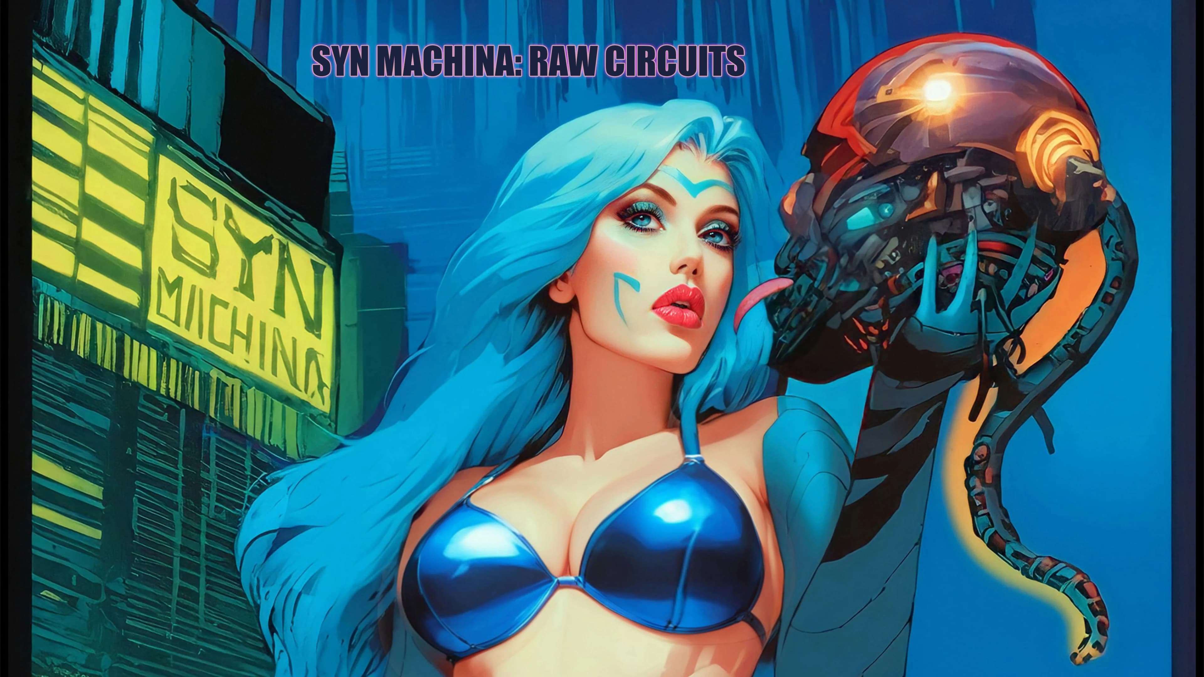 SYN MACHINA: Raw Circuits Inked Artwork Edition (Issues 0-6)